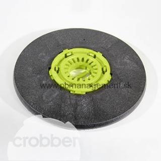 crobber Y1724 držiak padu s ihličkami 17  so zámkom pre umývacie stroje HAKO (Y1724 držiak padu 17  so zámkom Crobber pre podlahové čistiace stroje HAKO)