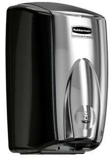 Dávkovač dezinfekcie rúk a WC dosky senzorový 500ml Čierny/Chrom Rubbermaid (Dávkovač senzorový dezinfekcie rúk a WC dosky 500ml Čierny/Chrom Rubbermaid)