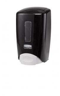 Dávkovač dezinfekcie WC dosky 500ml Čierny manuálny Rubbermaid (Dávkovač dezinfekčnej peny na WC dosku 500ml manuálny Čierny Rubbermaid)