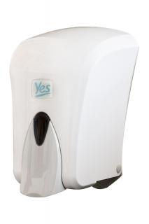 Dávkovač tekutého mydla YES 1000ml s vyberateľnou nádržkou (YES dávkovač na tekuté mydlo 1000ml s vyberateľnou nádržkou PBM)