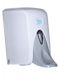Dávkovač tekutého mydla YES  500ml pre zdravotníctvo (YES dávkovač na tekuté mydlo 500ml pre zdravotníctvo na dolievanie PBM)