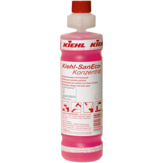 Kiehl-SanEco Konzentrat 1000ml x4ks silný čistiaci prostriedok na WC s vôňou (Kiehl - SanEco Konzentrat 1000ml x4ks sanitárny čistič s vôňou KIEHL)