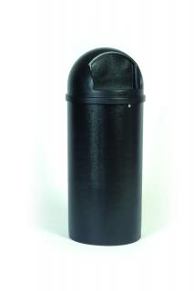 Kôš Marshal Clasic 56,8litr. čierný Rubbermaid (Odpadkový kôš Marshal Clasic 56,8 L čiernýRubbermaid)