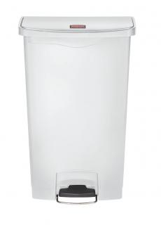 Kôš nášlapný Front STEP SLIM JIM 68litr. biely Rubbermaid (Odpadkový nášlapný kôš STEP SLIM JIM 68litr. Rubbermaid biely)