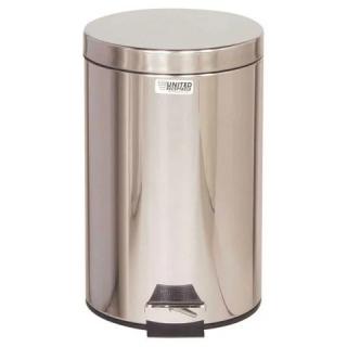 Kôš nášlapný okrúhly 13,2L  plast/nerezový Rubbermaid (Kôš nášlapný okrúhly 13,2L plast/nerez)