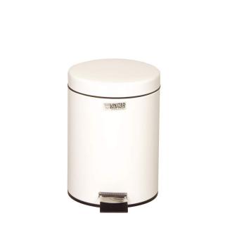 Kôš nášlapný okrúhly 5,6L plast/biely Rubbermaid (Odpadkový kôš nášlapný okrúhly 5,6L plast/biely)