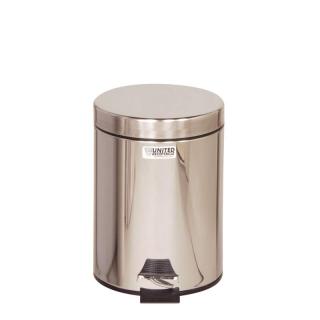 Kôš nášlapný okrúhly 5,6L plast/nerezový Rubbermaid (Kôš nášlapný okrúhly 5,6L plast/nerez)