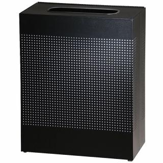 Kôš Silhouete Large Rectangle 85L čierný Rubbermaid (Kôš Silhouete Large Rectangle 85L čierný)