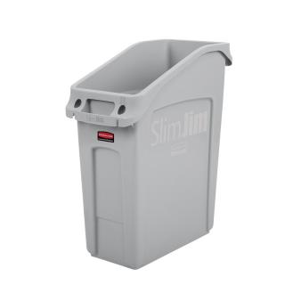 Kôš SLIM JIM Under Counter 49litr. pod stôl šedý Rubbermaid (Odpadkový plastový kôš SLIM JIM Under Counter 49 litr. pod stôl šedý Rubbermaid )