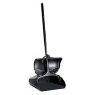 Lopatka s rúčkou Lobby Pro Dust Pan wit Lid čierna Rubbermaid (Lobby Pro Dust Pan lopatka s ručkou Rubbermaid)