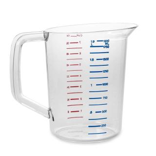 Odmerka z číreho materiálu v objeme 2 L  Rubbermaid (Odmerka 2 L Rubbermaid )