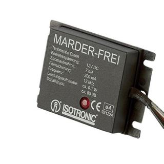 Odpudzovač hlodavcov Isotronic M405 do auta, 12kHz (Isotronic M405 Odpudzovač hlodavcov do auta, 12kHz)