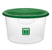 Okrúhla gastronádoba 11,4l Zelená Rubbermaid (Okrúhla nádoba zelená 11,4l Rubbermaid)
