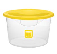 Okrúhla gastronádoba 11,4l Žltá Rubbermaid (Okrúhla nádoba žltá 11,4l Rubbermaid)