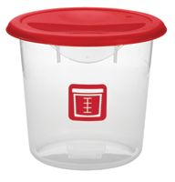 Okrúhla gastronádoba 3,8l Červená Rubbermaid (Okrúhla nádoba červená 3,8l Rubbermaid 1980394)