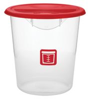 Okrúhla gastronádoba 7,6l Červená Rubbermaid (Okrúhla nádoba červená 7,6l Rubbermaid)
