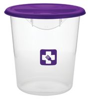 Okrúhla gastronádoba 7,6l Fialová Rubbermaid (Okrúhla nádoba fialová 7,6l Rubbermaid)