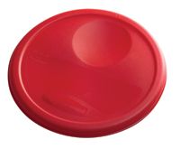 Okrúhle veko malé pre gastronádobu 3,8l Červená Rubbermaid (Veko okrúhle červené pre nádobu 3,8l Rubbermaid )