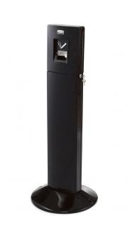 Popolník Metropolitan čierny Rubbermaid (Popolník METROPOLITAN  čierny pre exterier aj interier)