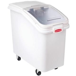PROSAVE® Ingredient BIN 79litr. W / OZ SCOOP Rubbermaid (Ingredient Bin 79litr. mobilná nádoba PROSAVE biela)