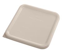 Štvorcové veko pre gastronádobu 3,8l a 7,6l Rubbermaid Hnedá (Veko štvorcové hnedé pre nádobu 3,8l a 7,6l)