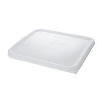 Štvorcové veko veľké pre gastronádobu 11,4l  Rubbermaid biela (Veko štvorcové pre nádobu 11,4l  biele)