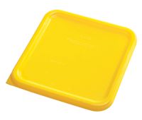 Štvorcové veko veľké pre gastronádobu 11,4l Rubbermaid žltá (Veko štvorcové žlté pre nádobu 11,4l)
