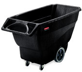 Tilt Trucks 400l vysokoobjemný prepravný vozík nosnosť 250kg Rubbermaid (Tilt Trucks 400litr. nosnosť 250kg vysokoobjemový prepravný plastový vozík Rubbermaid)