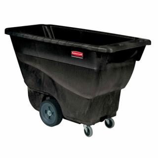 Tilt Trucks 400l vysokoobjemný prepravný vozík nosnosť 385kg Rubbermaid (Tilt Trucks 400litr. nosnosť 385kg vysokoobjemový prepravný plastový vozík Rubbermaid)