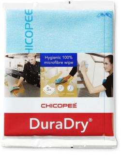 Utierka DuraDry® modrá 5ks/bal (Netkaná utierka DuraDry®  MODRÁ mikrovlákno Chicopee bal/5ks PBM)