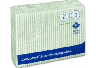 Utierka J-Cloth® PLUS BIODEGRADABLE zelená bal/50ks (Netkaná biologicky rozložiteľná čistiaca utierka Chicopee J-Cloth® PLUS bal/50ks ZELENA)