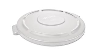 VEKO plné biele pre BRUTE kôš okrúhly 167l (Veko plné na Brute kôš okrúhly 167l Rubbermaid)