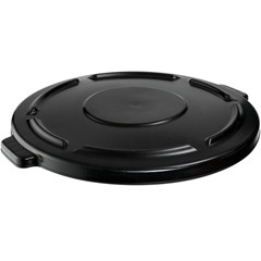 VEKO plné čierne pre BRUTE kôš okrúhly 75l (Veko plné na Brute kôš okrúhly 75l Rubbermaid)