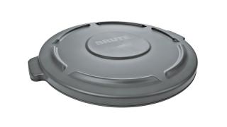 VEKO plné šedé pre BRUTE kôš okrúhly 167l (Veko plné na Brute kôš okrúhly 167l Rubbermaid)