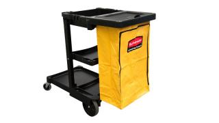 Vozík Janitor Cart - fixne zadné koliečka Rubbermaid (Vozík Janitor Cart fixné zadné koliečka Rubbermaid)