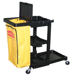 Vozík Janitor Cart - otočné koliečka Rubbermaid (Vozík Janitor Cart otočné koliečka Rubbermaid)