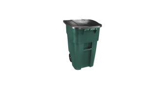 Zberný kontajner BRUTE® 189 L ROLLOUT CONTAINER GREEN Rubbermaid (Brute zberná nádoba s koliečkami 189litr. zelený Rubbermaid)