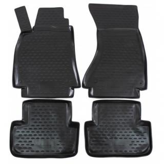 Koberce gumenné J&J Audi A4 2008-2015 so zvýšeným okrajom