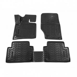 Koberce gumenné J&J Audi Q7 2005-2015 so zvýšeným okrajom
