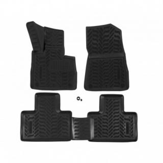 Koberce gumenné J&J BMW X5 1999-2006 E53 so zvýšeným okrajom