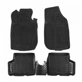 Koberce gumenné J&J Dacia Duster 2010-2013 4x4 so zvýšeným okrajom