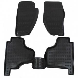 Koberce gumenné J&J Dodge  Nitro 2007-2012 so zvýšeným okrajom