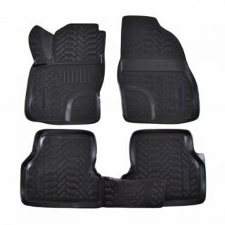 Koberce gumenné J&J Ford Focus 2005-2011 so zvýšeným okrajom