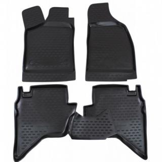 Koberce gumenné J&J Ford Ranger 2007-2011 so zvýšeným okrajom