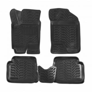 Koberce gumenné J&J Hyundai Getz 2003-2011 so zvýšeným okrajom