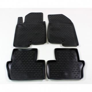 Koberce gumenné J&J Jeep Cherokee KK 2007-2012 so zvýšeným okrajom