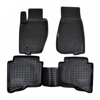 Koberce gumenné J&J Jeep Grand Cherokee III 2005-2010 so zvýšeným okrajom