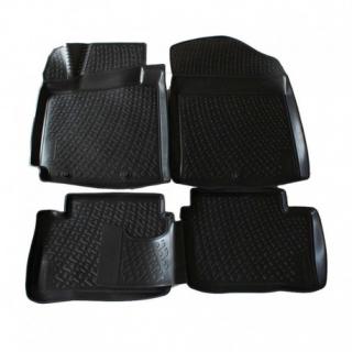Koberce gumenné J&J Kia Picanto 2011 so zvýšeným okrajom
