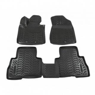 Koberce gumenné J&J Kia Sorento 2013-2015 so zvýšeným okrajom