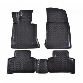 Koberce gumenné J&J Mercedes GLK X204 2014 so zvýšeným okrajom